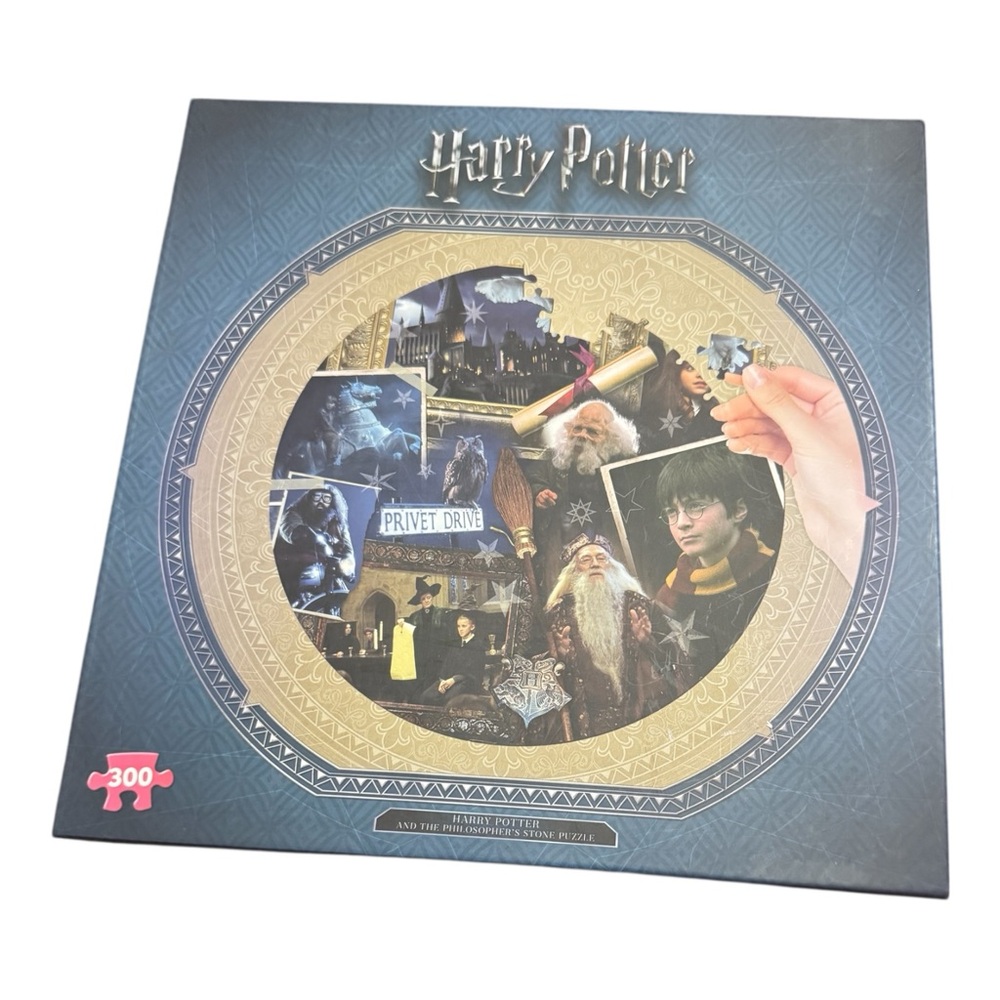 Harry Potter and the Philosopher’s Stone Round Jigsaw Puzzle 300 Pieces